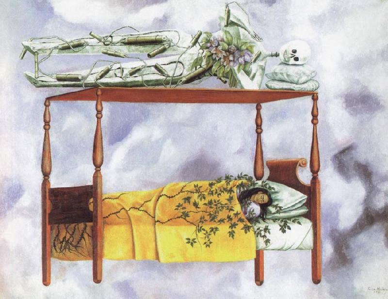Frida Kahlo the dream oil painting image